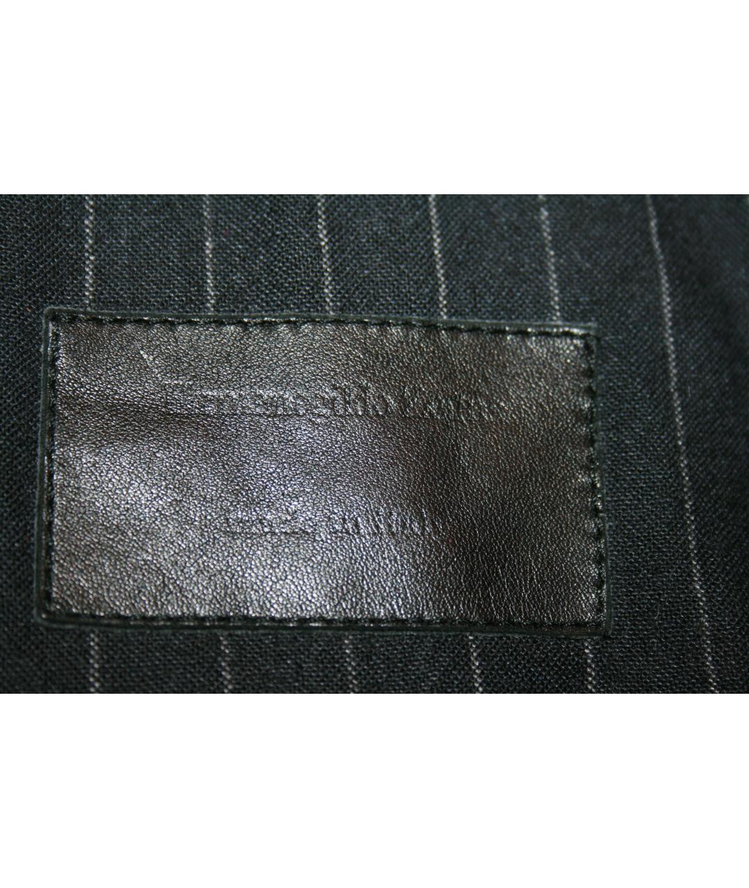 ERMENEGILDO ZEGNA XXX Серая шерстяная куртка, фото 3