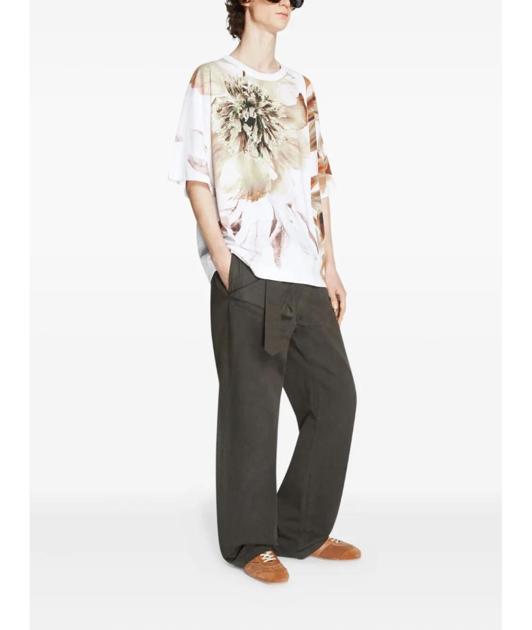 DRIES VAN NOTEN Мульти хлопковая футболка, фото 4