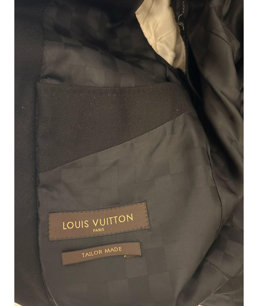 LOUIS VUITTON Черный кашемировый пиджак, фото 3