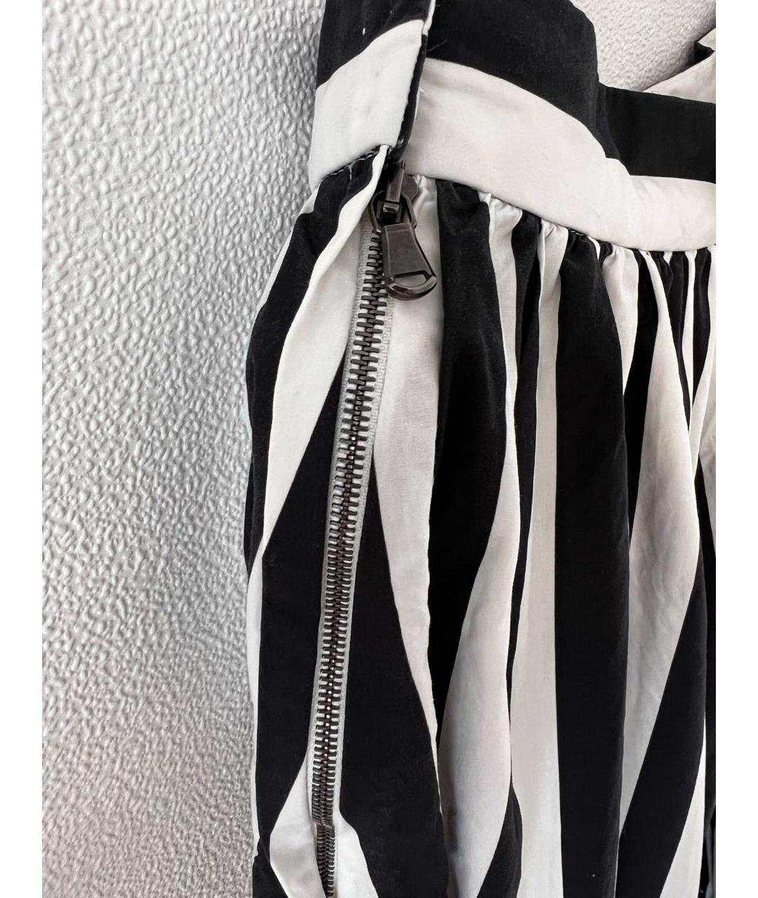 DOLCE&GABBANA Мульти хлопко-эластановая юбка миди, фото 3