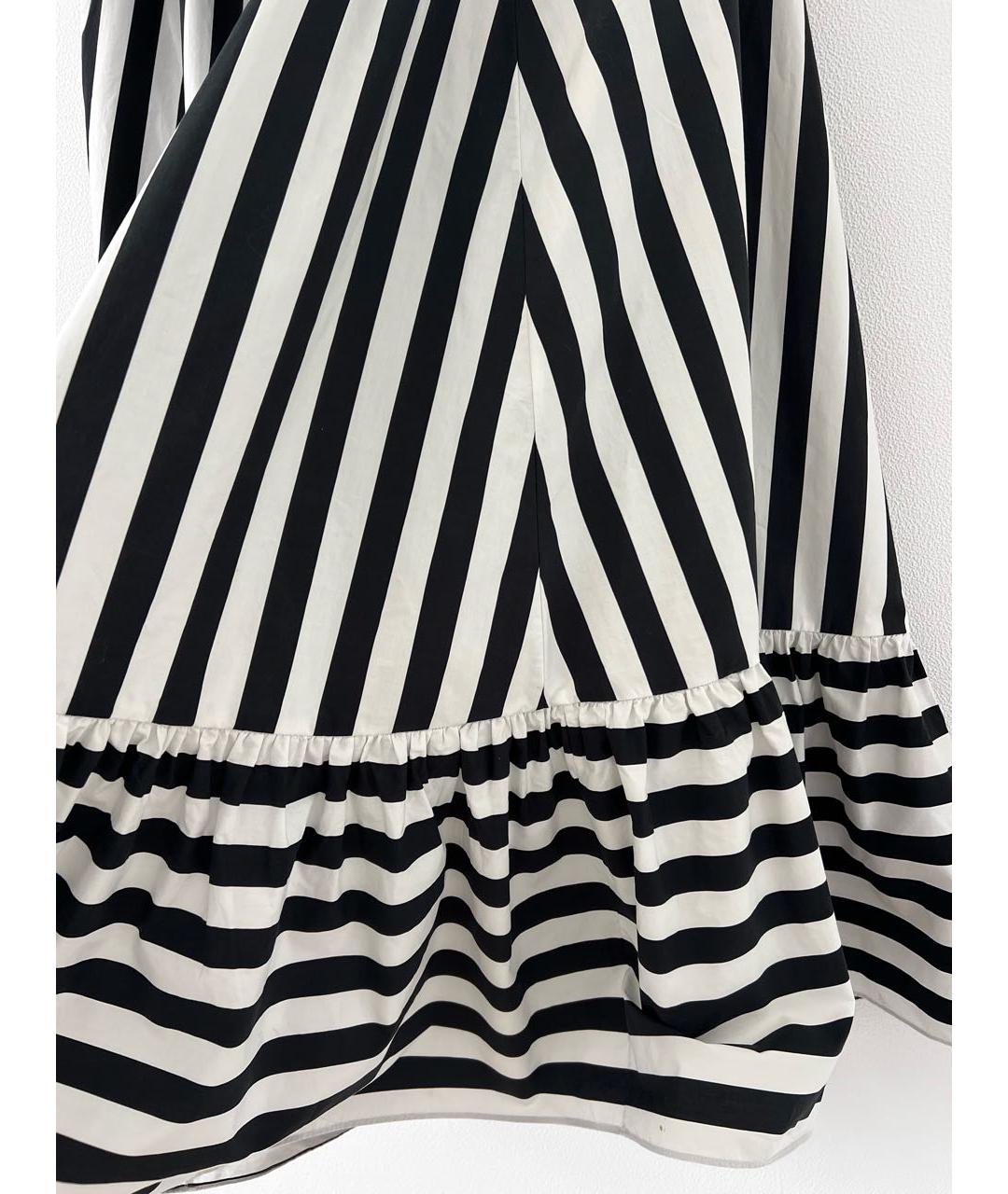 DOLCE&GABBANA Мульти хлопко-эластановая юбка миди, фото 5