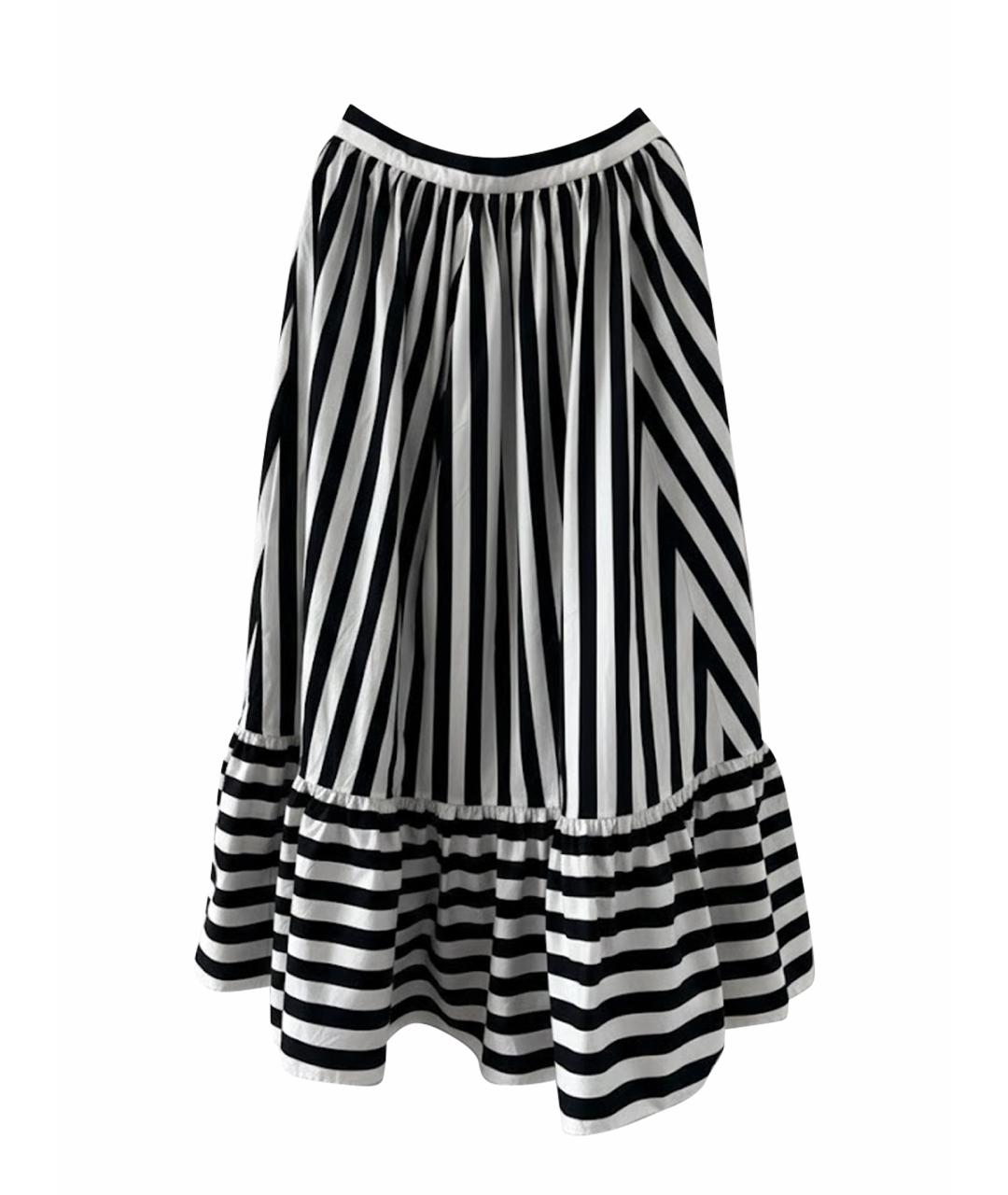 DOLCE&GABBANA Мульти хлопко-эластановая юбка миди, фото 1