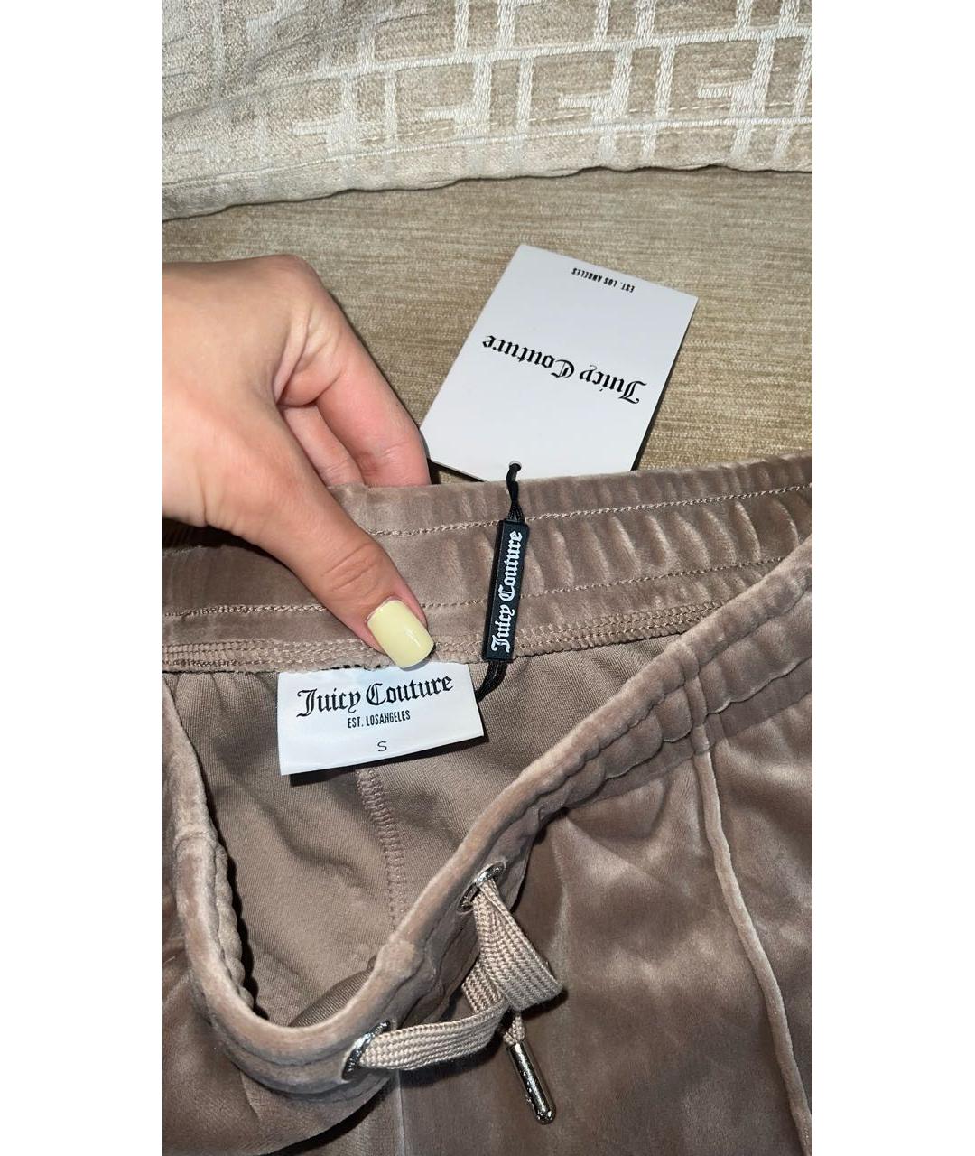 JUICY COUTURE Коричневый полиэстеровый спортивные костюмы, фото 7