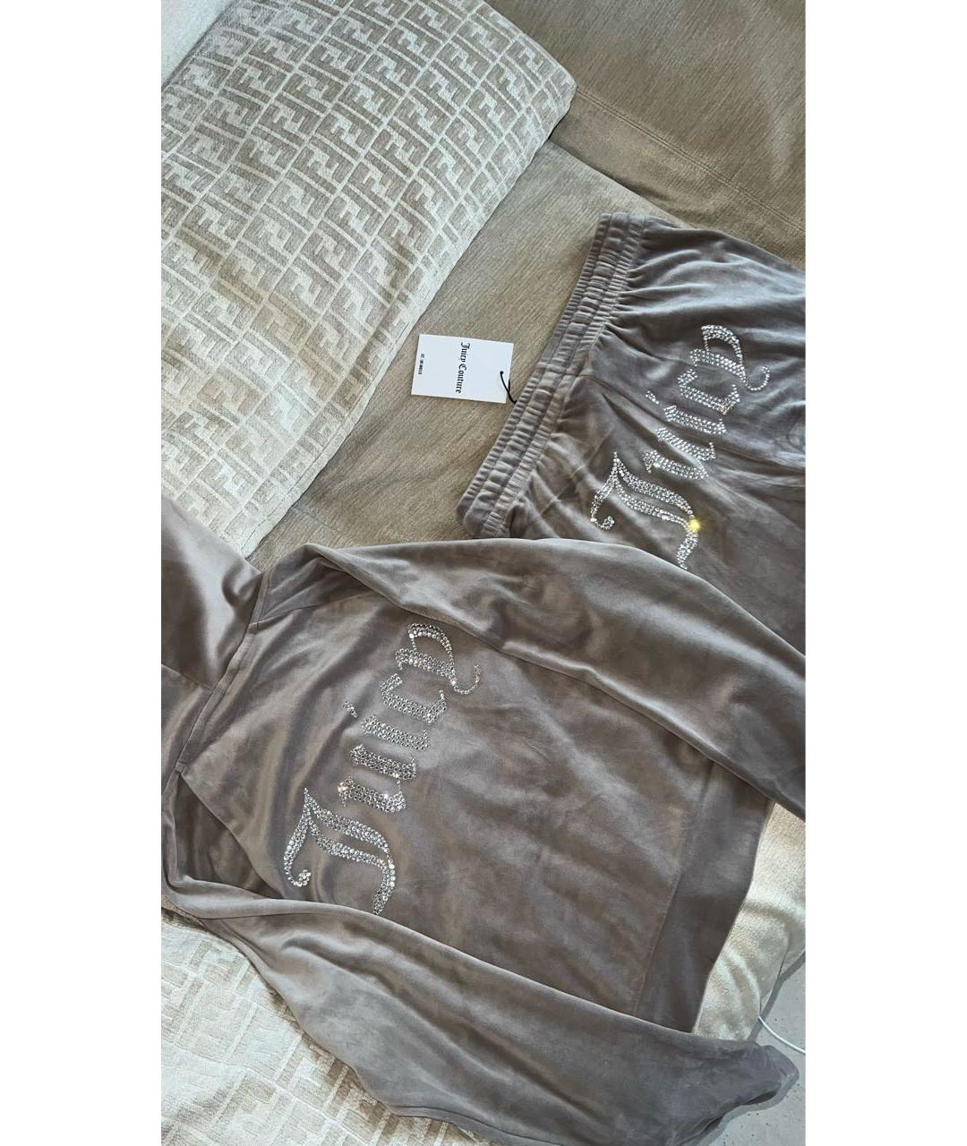 JUICY COUTURE Коричневый полиэстеровый спортивные костюмы, фото 2