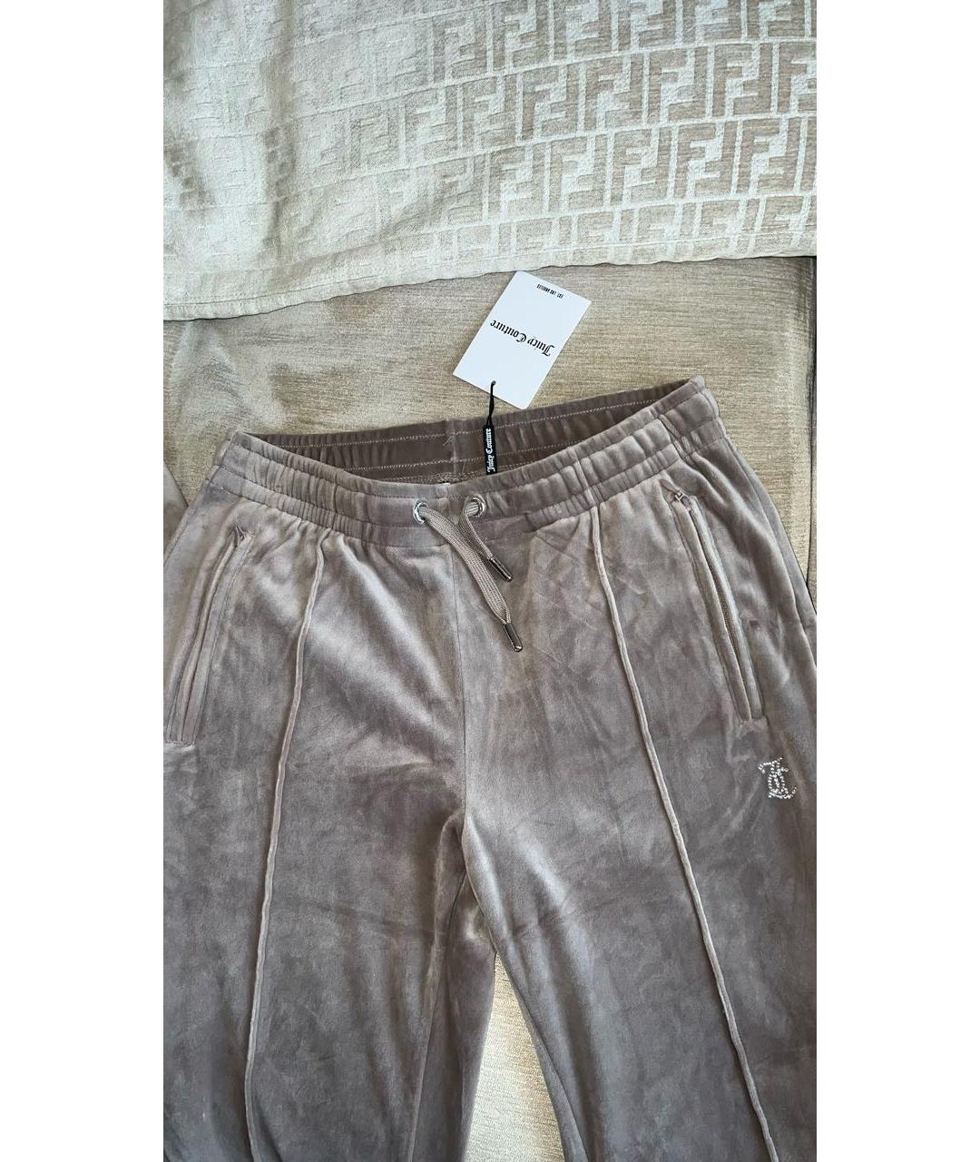 JUICY COUTURE Коричневый полиэстеровый спортивные костюмы, фото 5