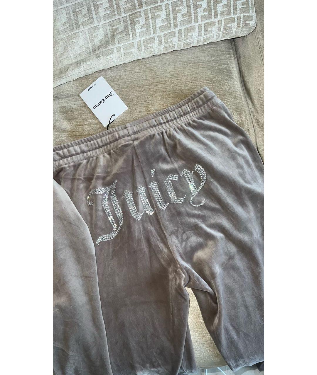 JUICY COUTURE Коричневый полиэстеровый спортивные костюмы, фото 4