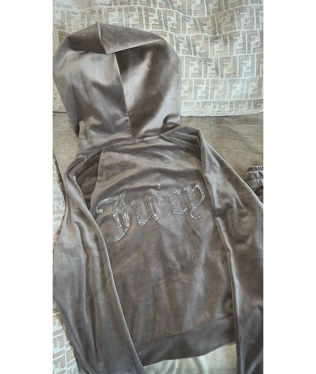 JUICY COUTURE Коричневый полиэстеровый спортивные костюмы, фото 3