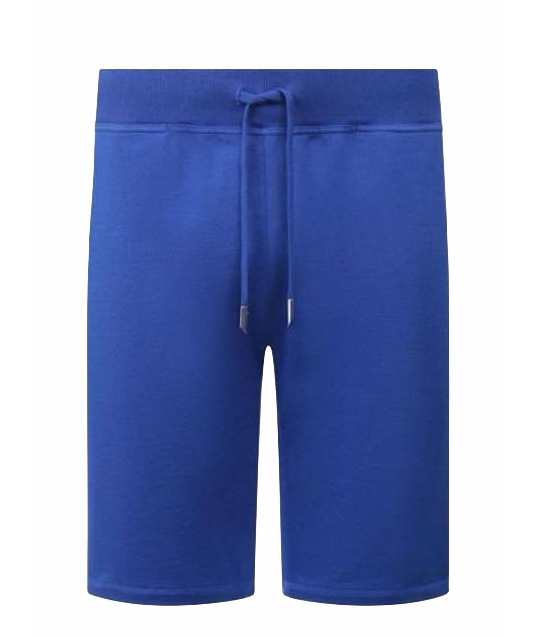 KITON Синие хлопковые шорты, фото 1