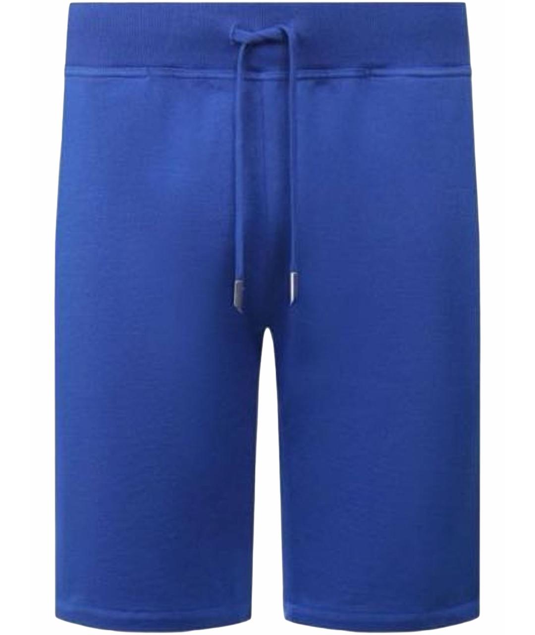 KITON Синие хлопковые шорты, фото 1