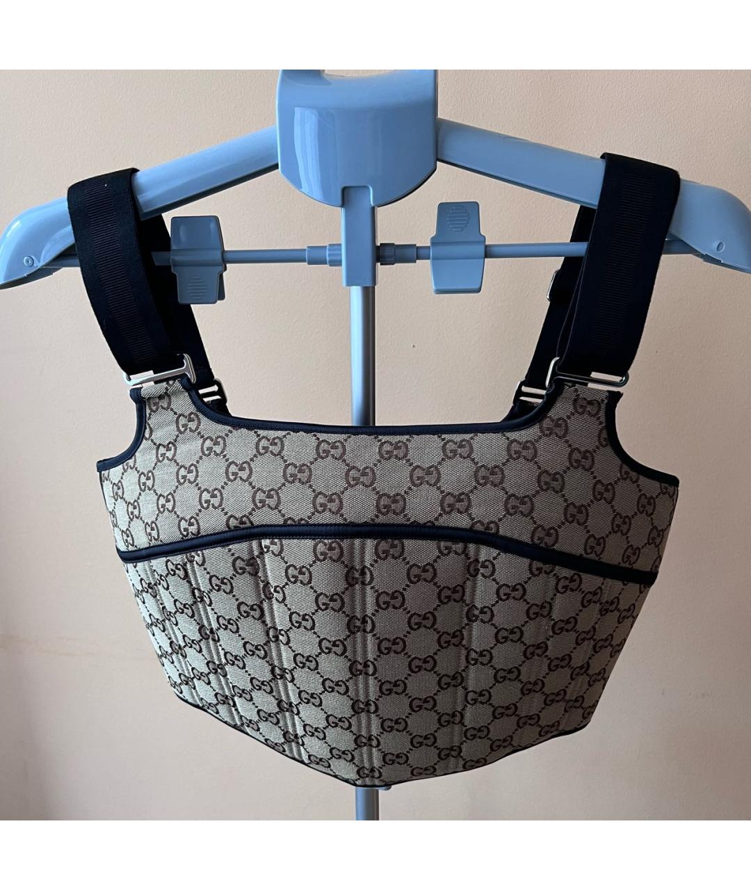 GUCCI Коричневый корсет, фото 5