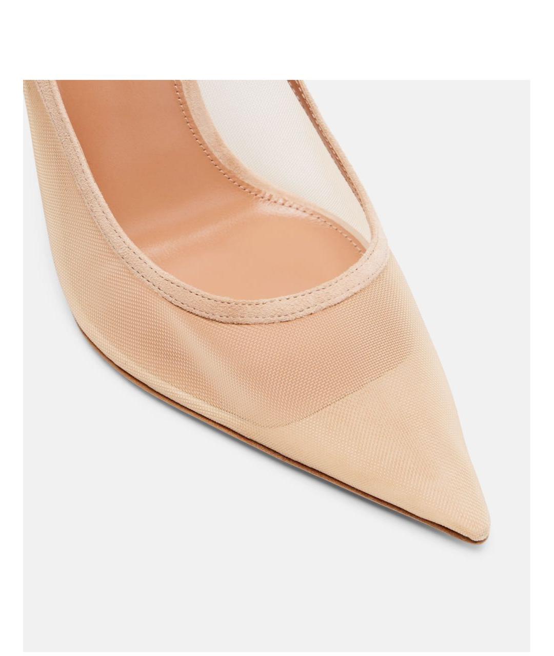 AQUAZZURA Бежевые туфли, фото 3