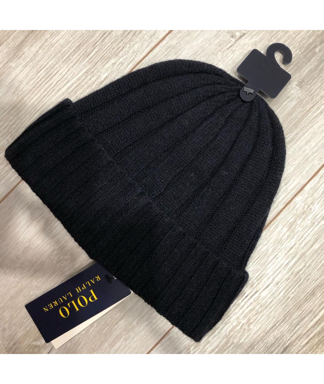 POLO RALPH LAUREN Темно-синяя шапка, фото 2