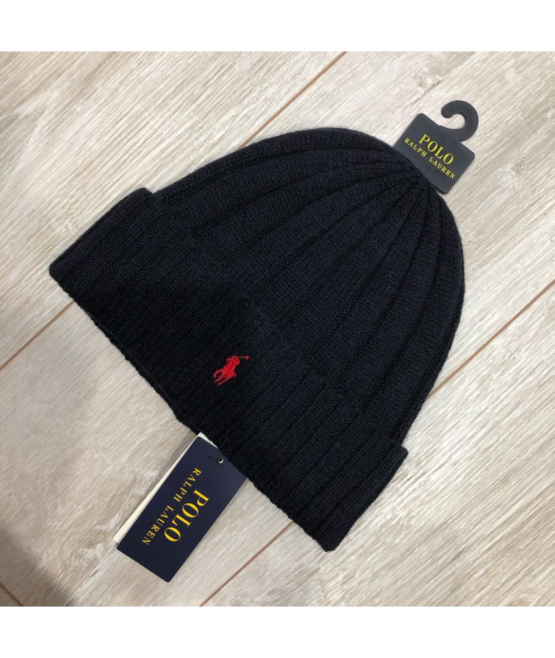POLO RALPH LAUREN Темно-синяя шапка, фото 5