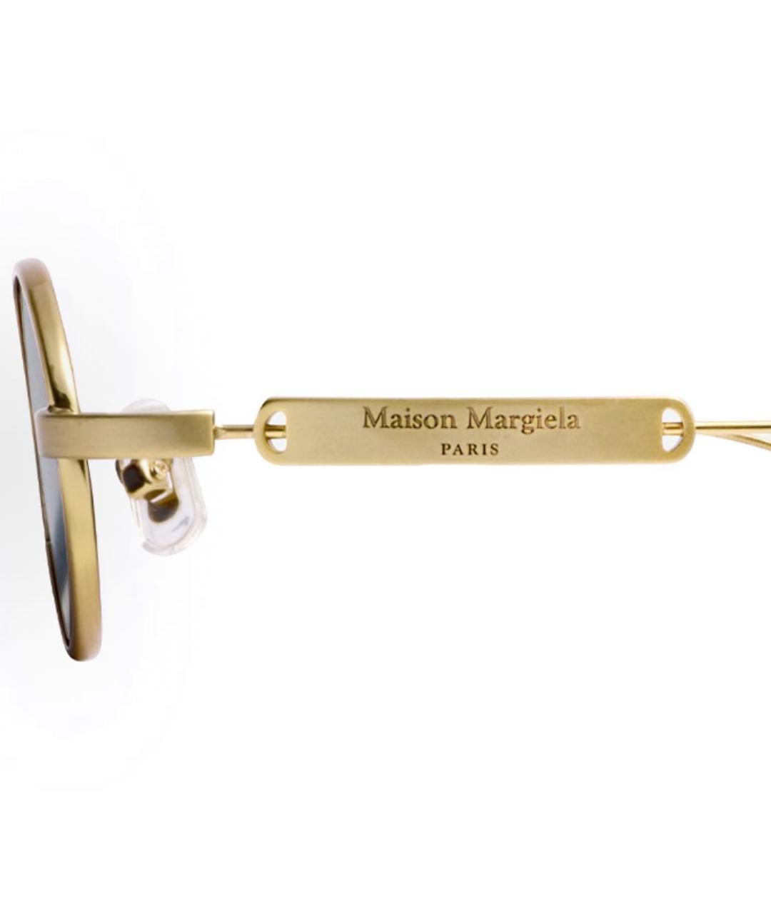 MAISON MARGIELA Металлические солнцезащитные очки, фото 4