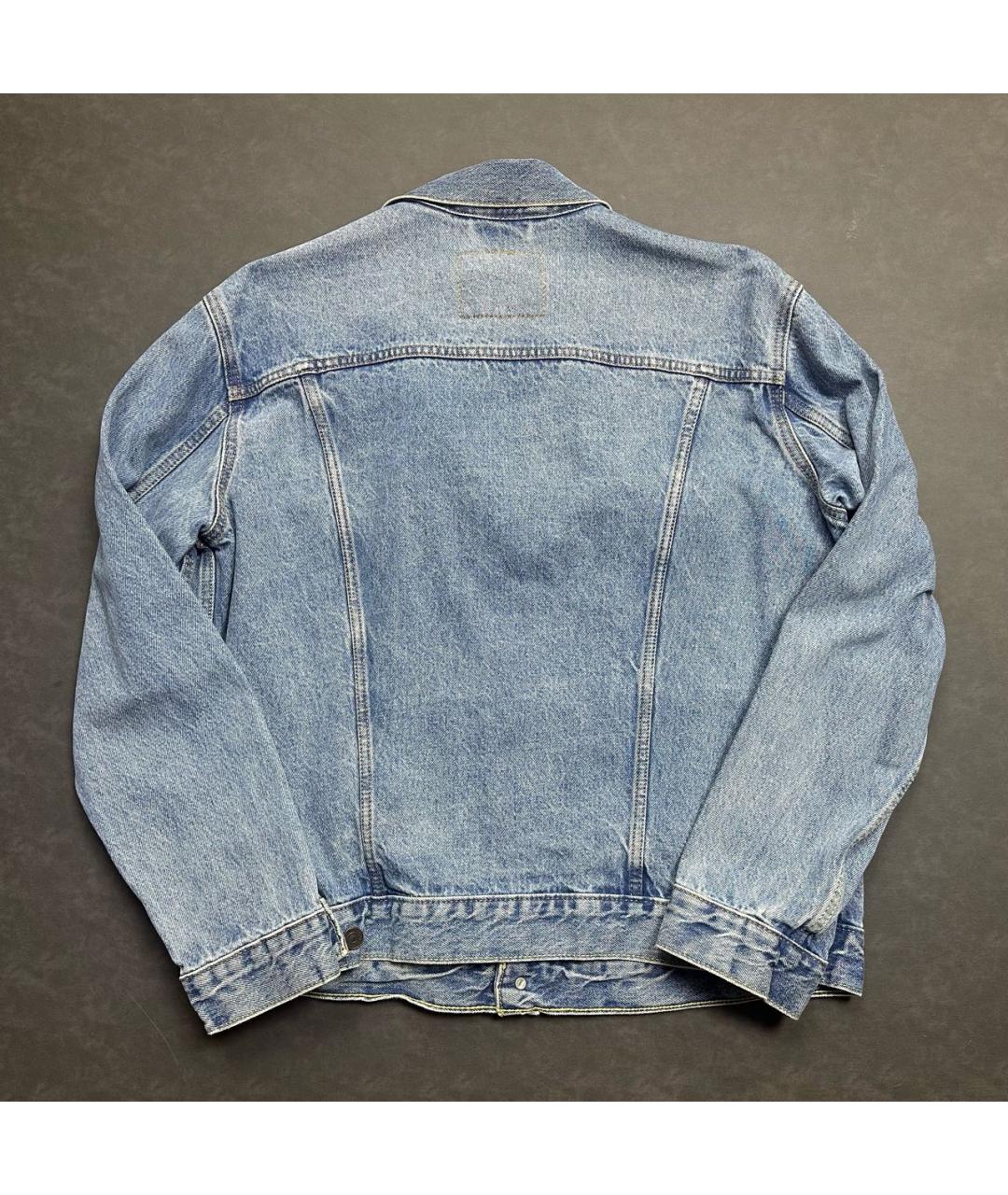 LEVI'S Голубая хлопковая куртка, фото 2