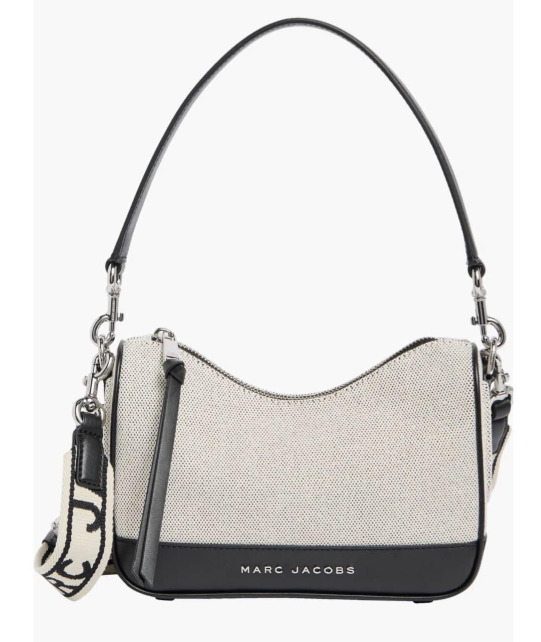 MARC JACOBS Серая кожаная сумка через плечо, фото 9
