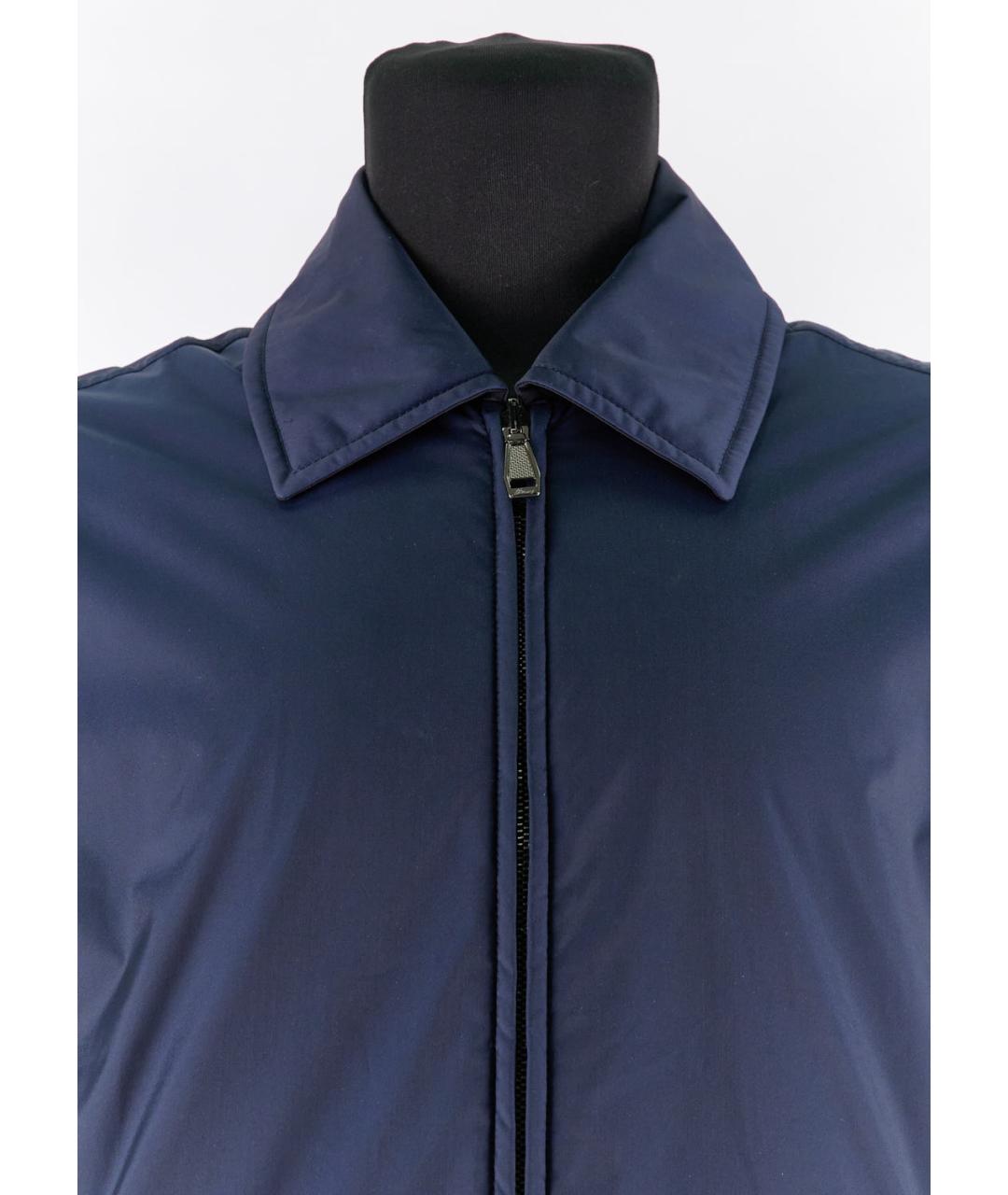 BRIONI Синяя шелковая куртка, фото 4