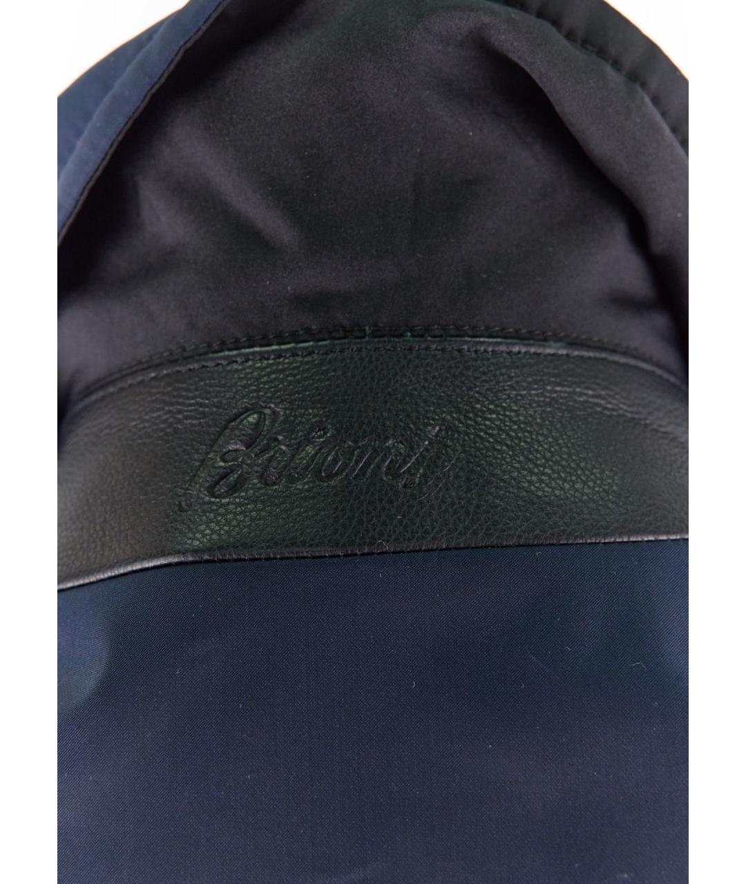 BRIONI Синяя шелковая куртка, фото 3