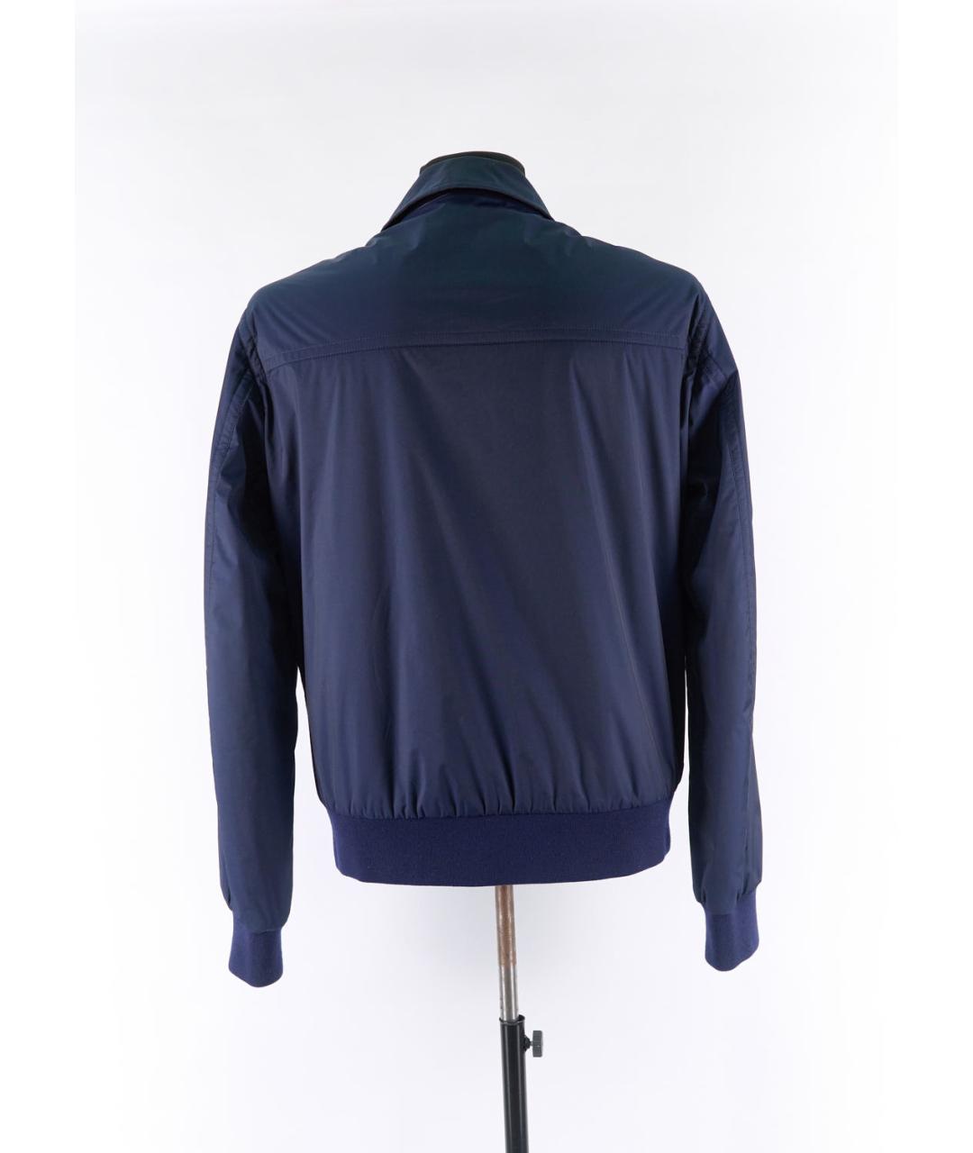 BRIONI Синяя шелковая куртка, фото 2
