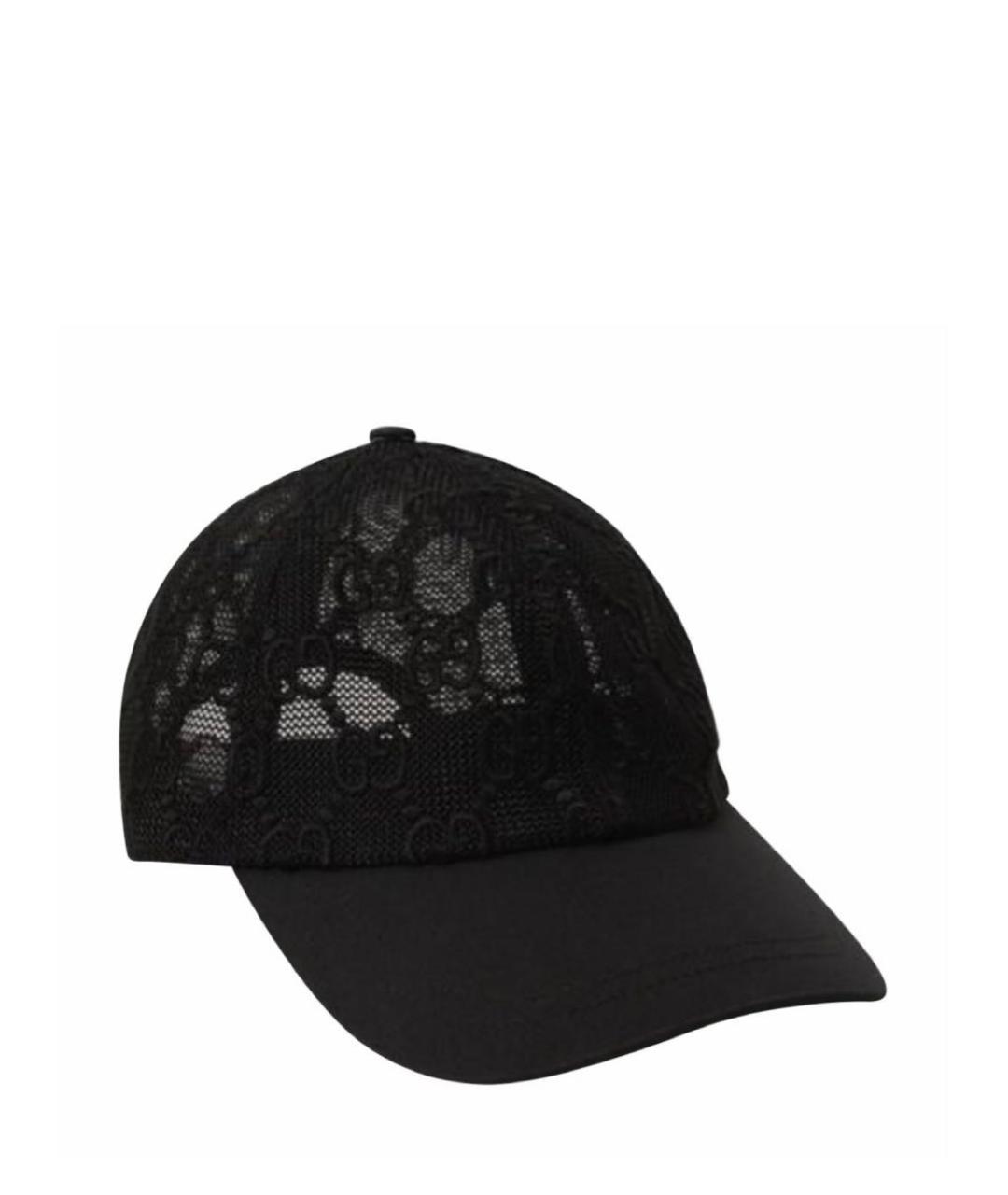 GUCCI Черная кепка, фото 1