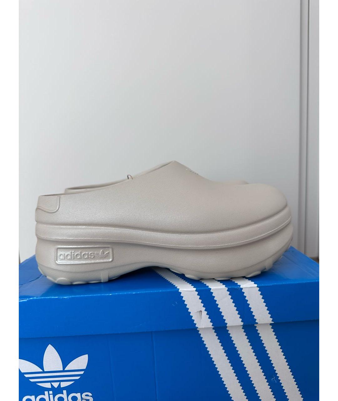 ADIDAS Бежевые сабо, фото 7