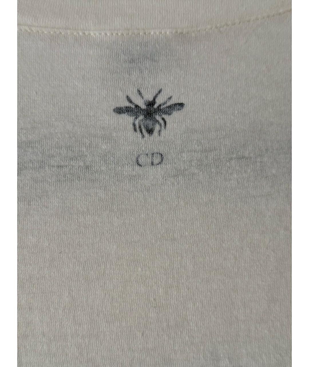 CHRISTIAN DIOR Бежевая футболка, фото 3