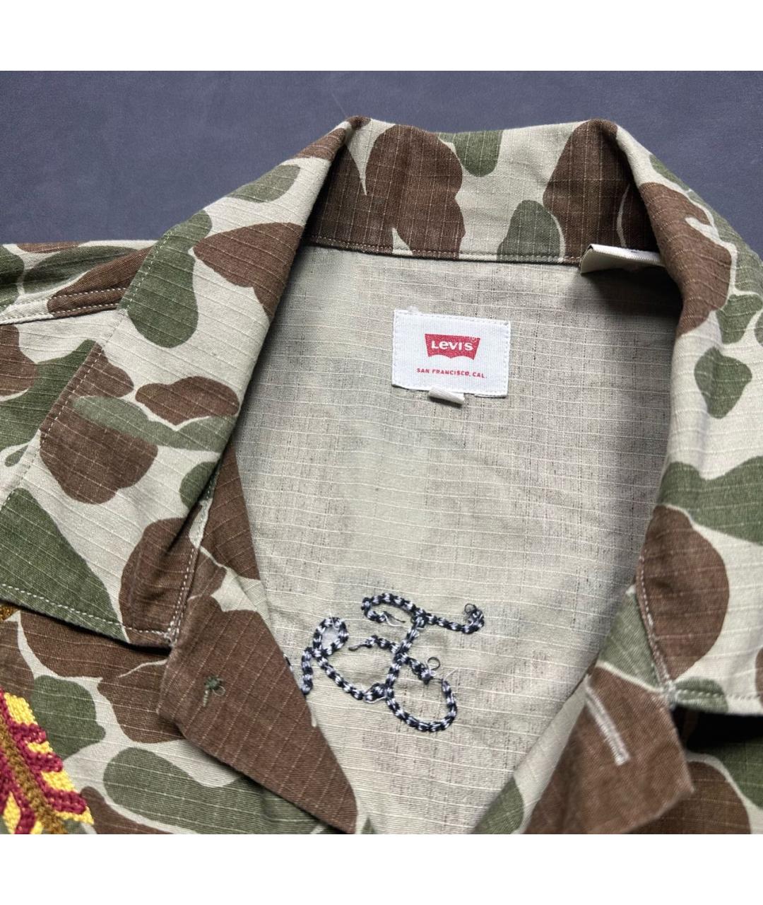 LEVI'S Мульти хлопковая кэжуал рубашка, фото 5