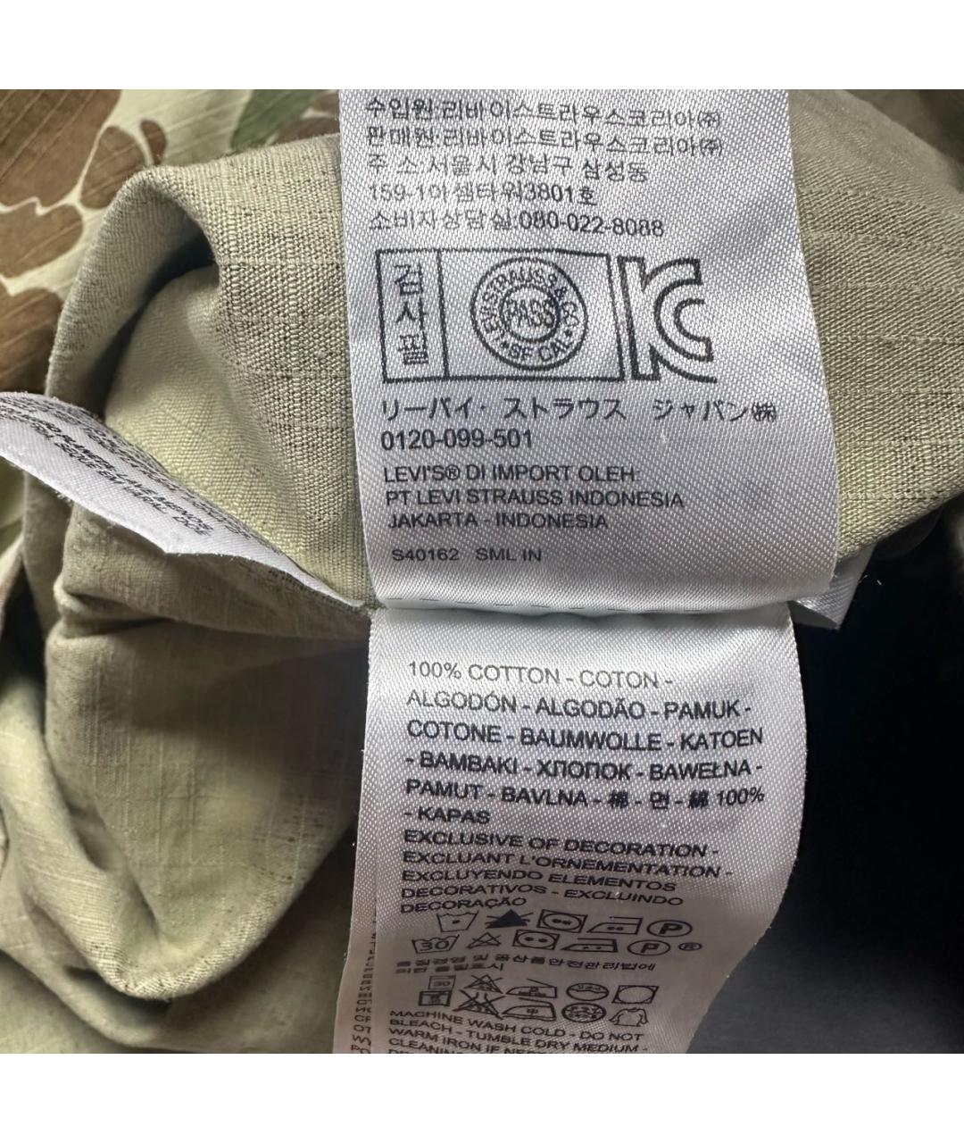 LEVI'S Мульти хлопковая кэжуал рубашка, фото 7