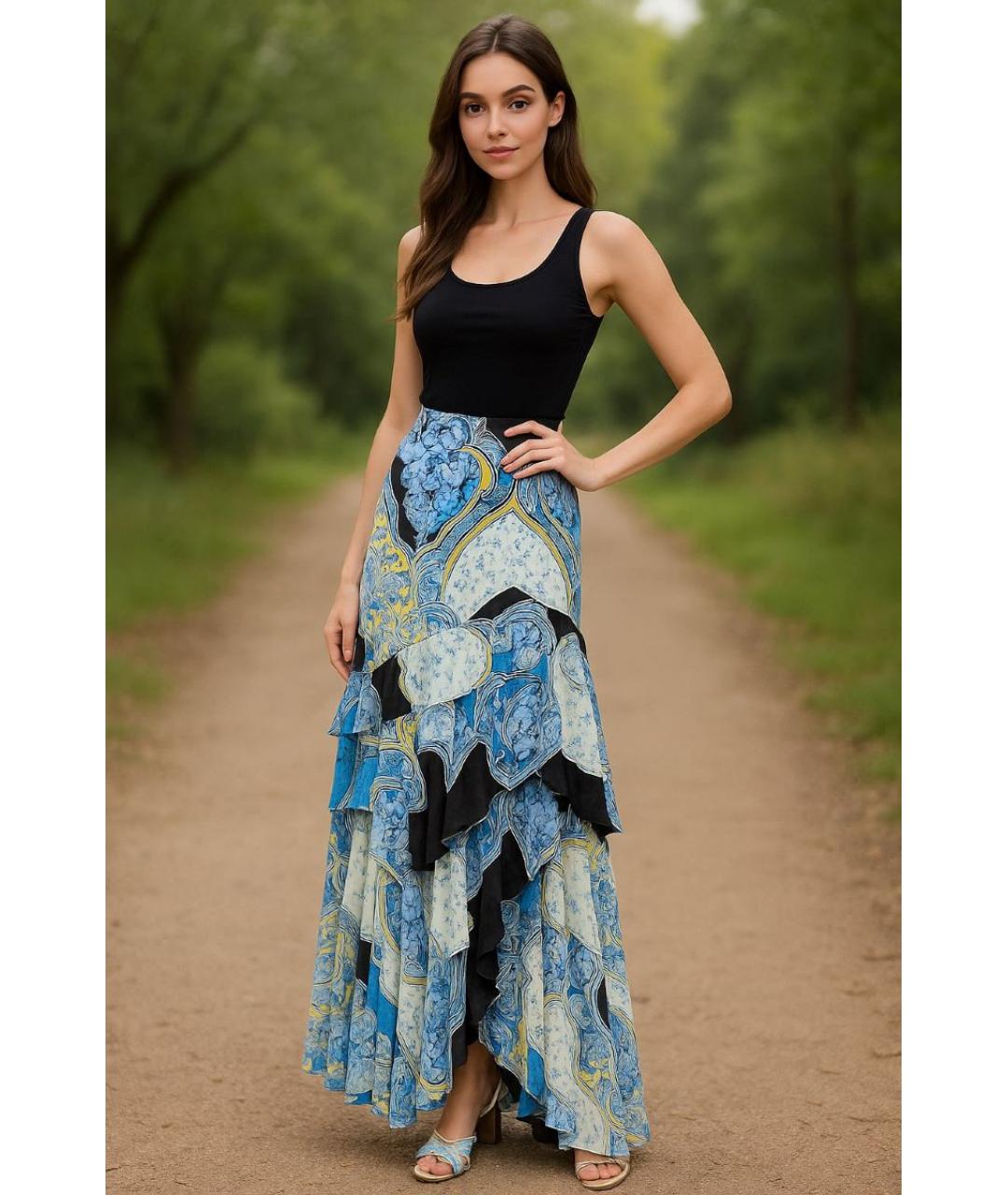 ROBERTO CAVALLI Юбка миди, фото 6
