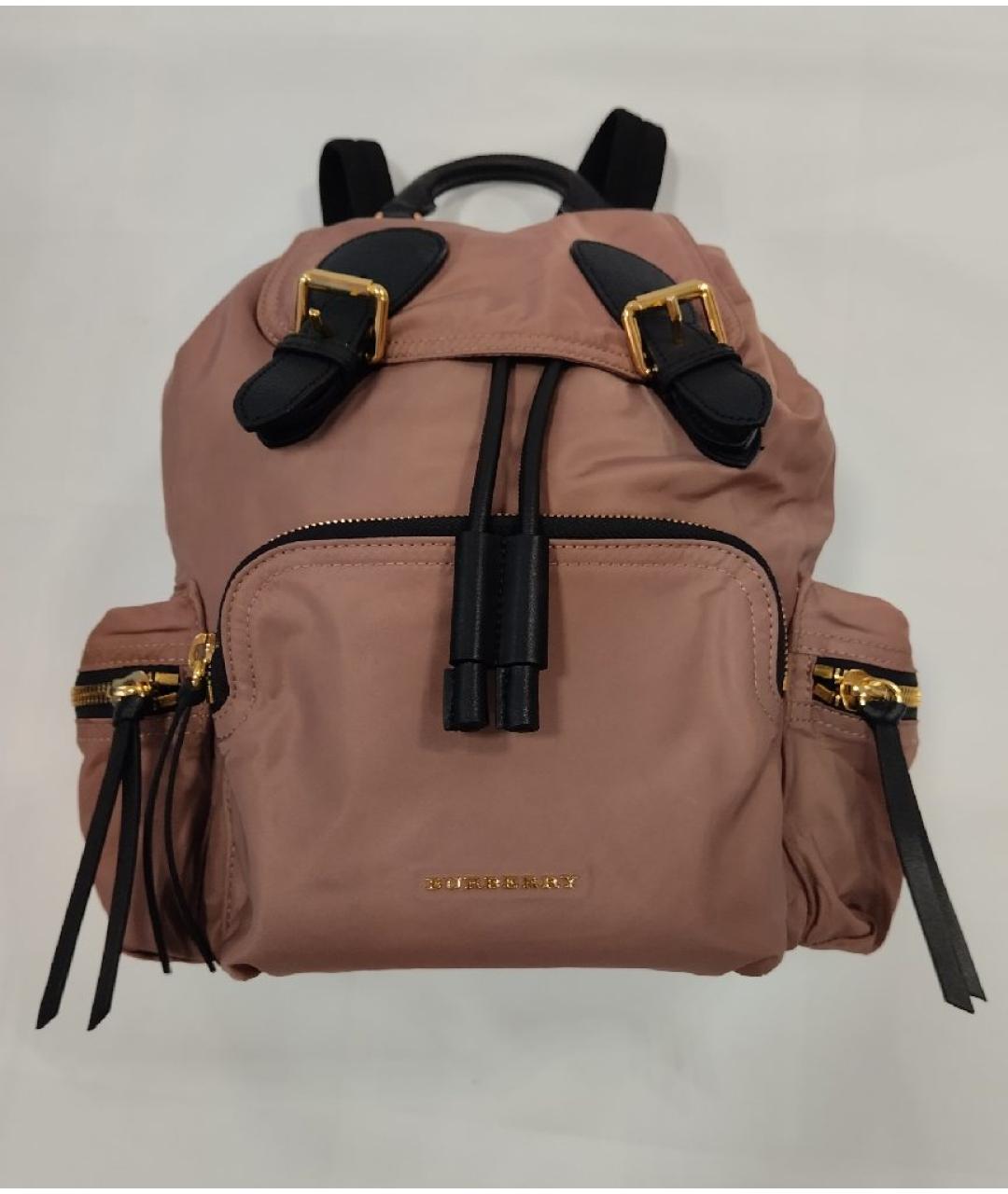BURBERRY Розовый рюкзак, фото 10