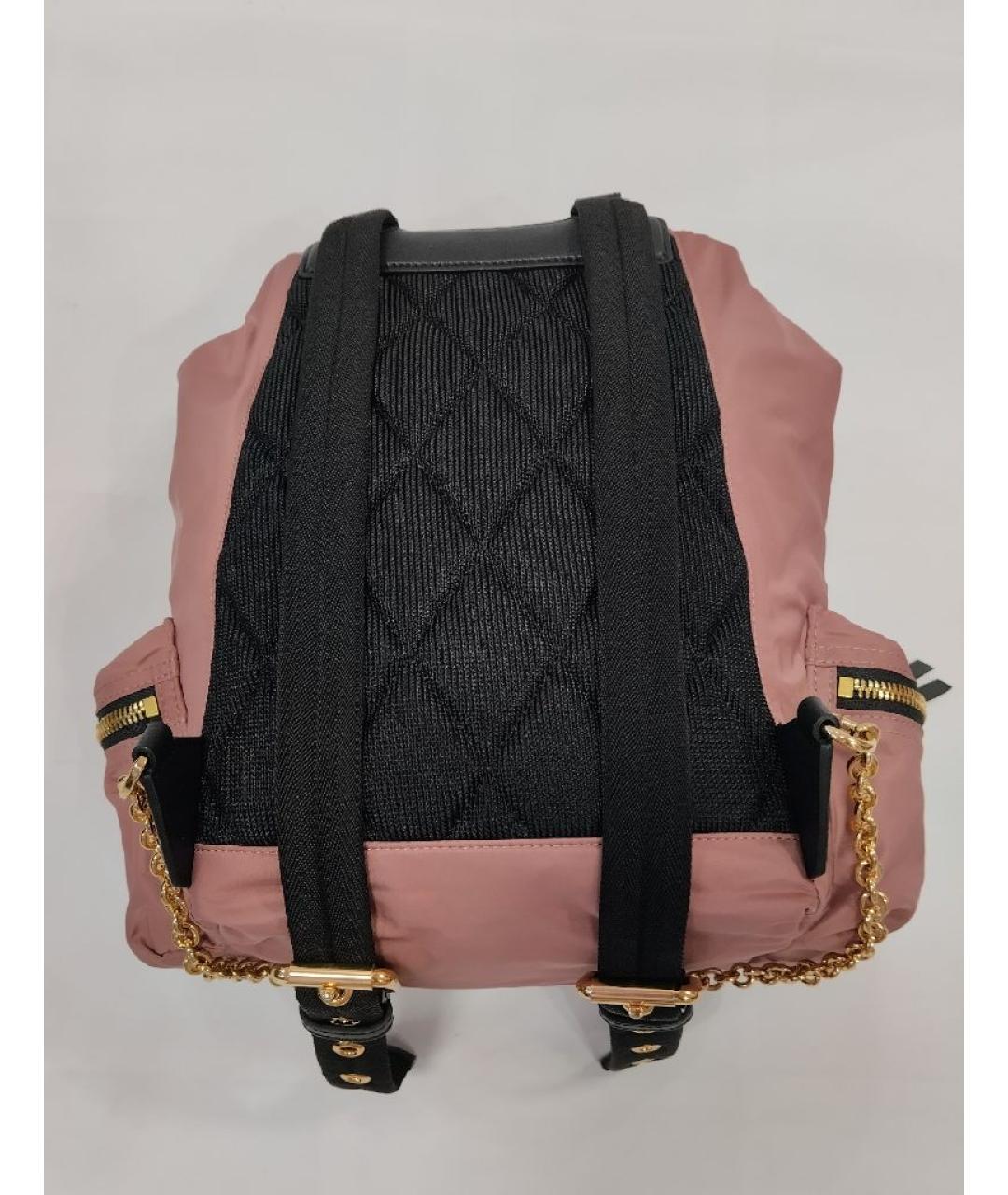 BURBERRY Розовый рюкзак, фото 3