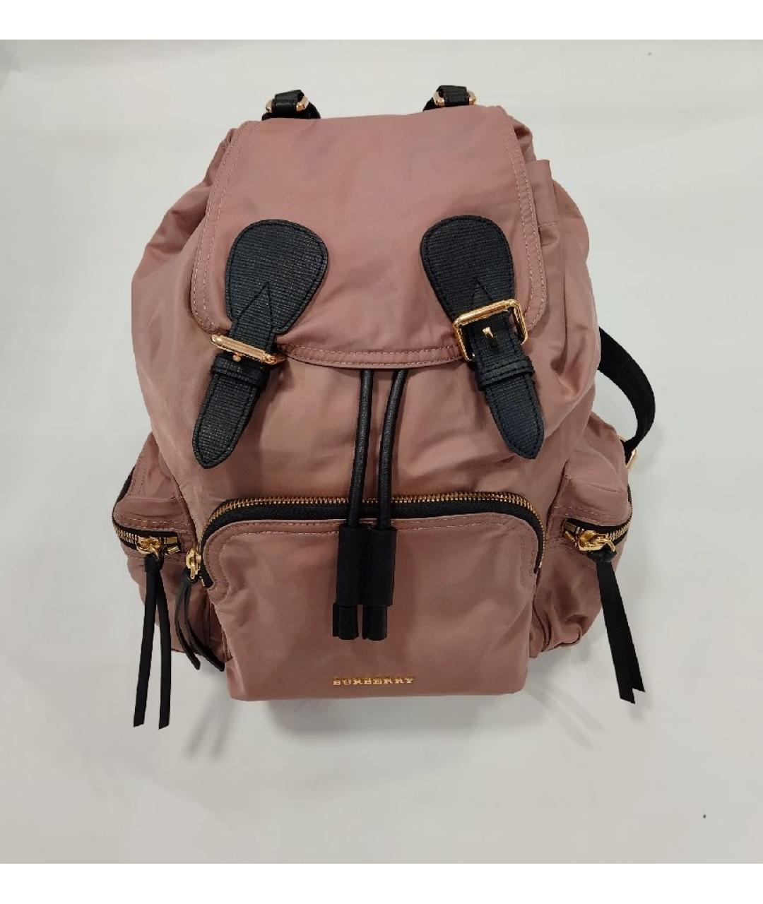 BURBERRY Розовый рюкзак, фото 2