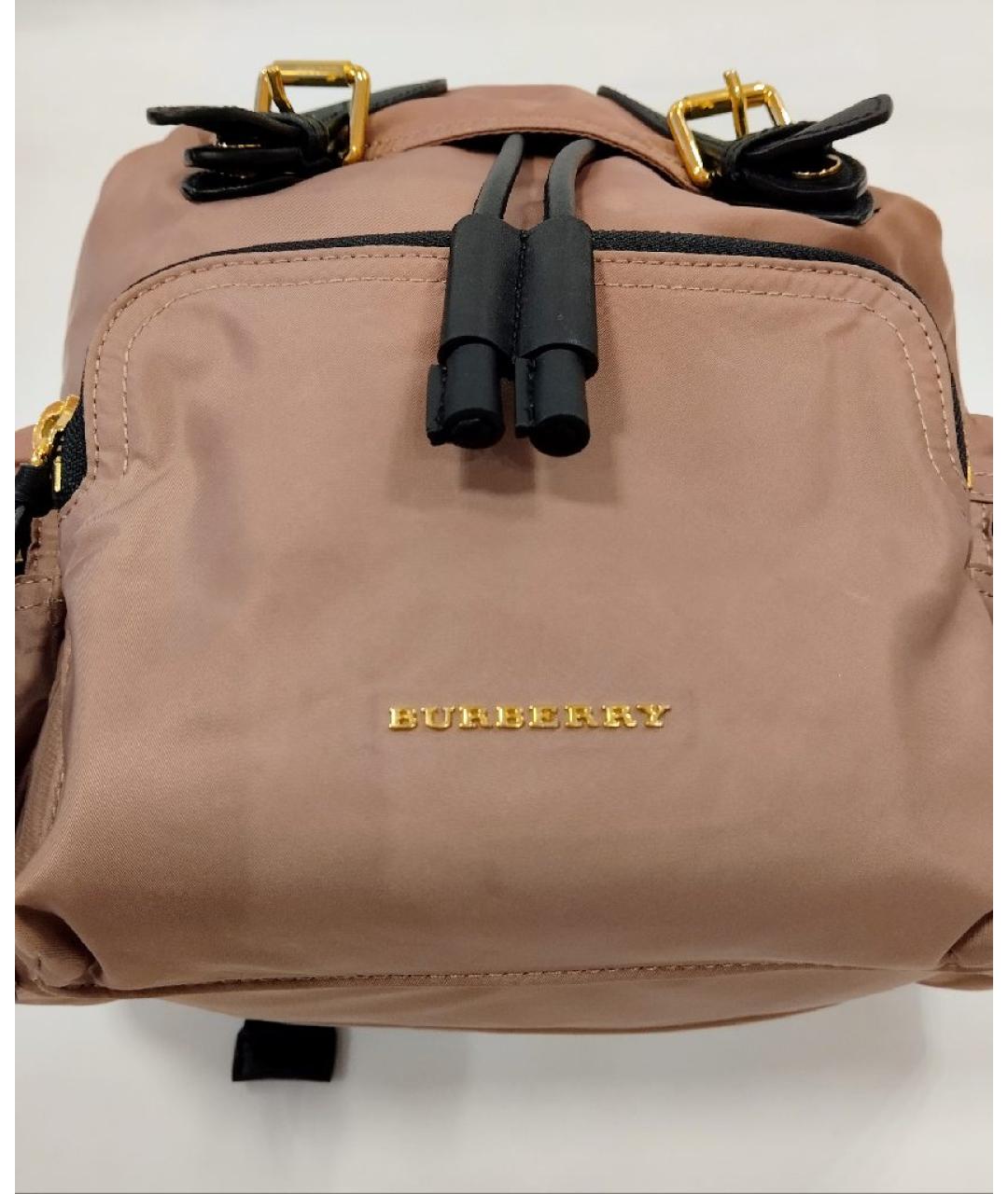 BURBERRY Розовый рюкзак, фото 7