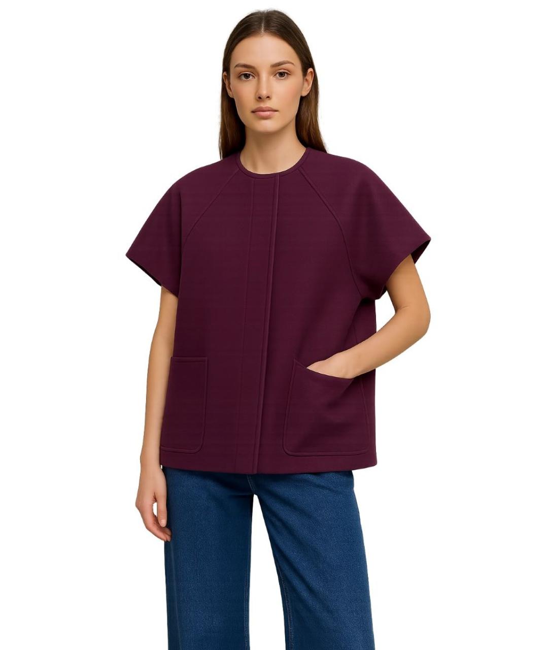 WEEKEND MAX MARA Фиолетовое пальто, фото 6