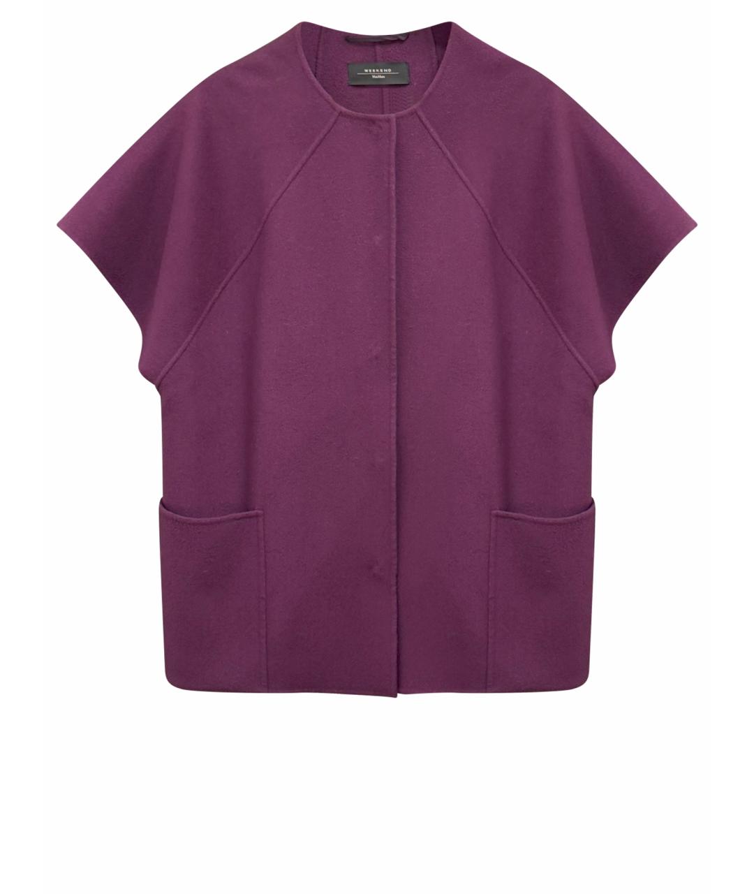 WEEKEND MAX MARA Фиолетовое пальто, фото 1