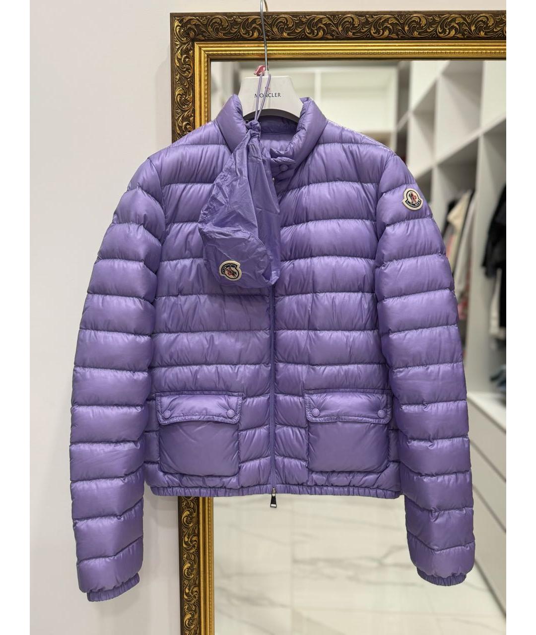 MONCLER Фиолетовая куртка, фото 3