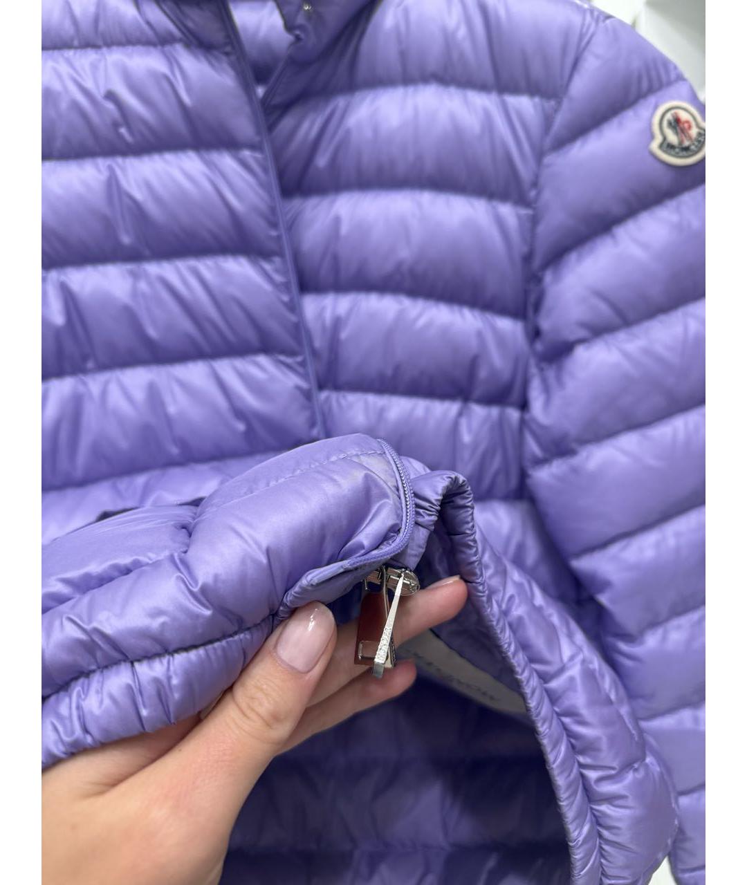 MONCLER Фиолетовая куртка, фото 5