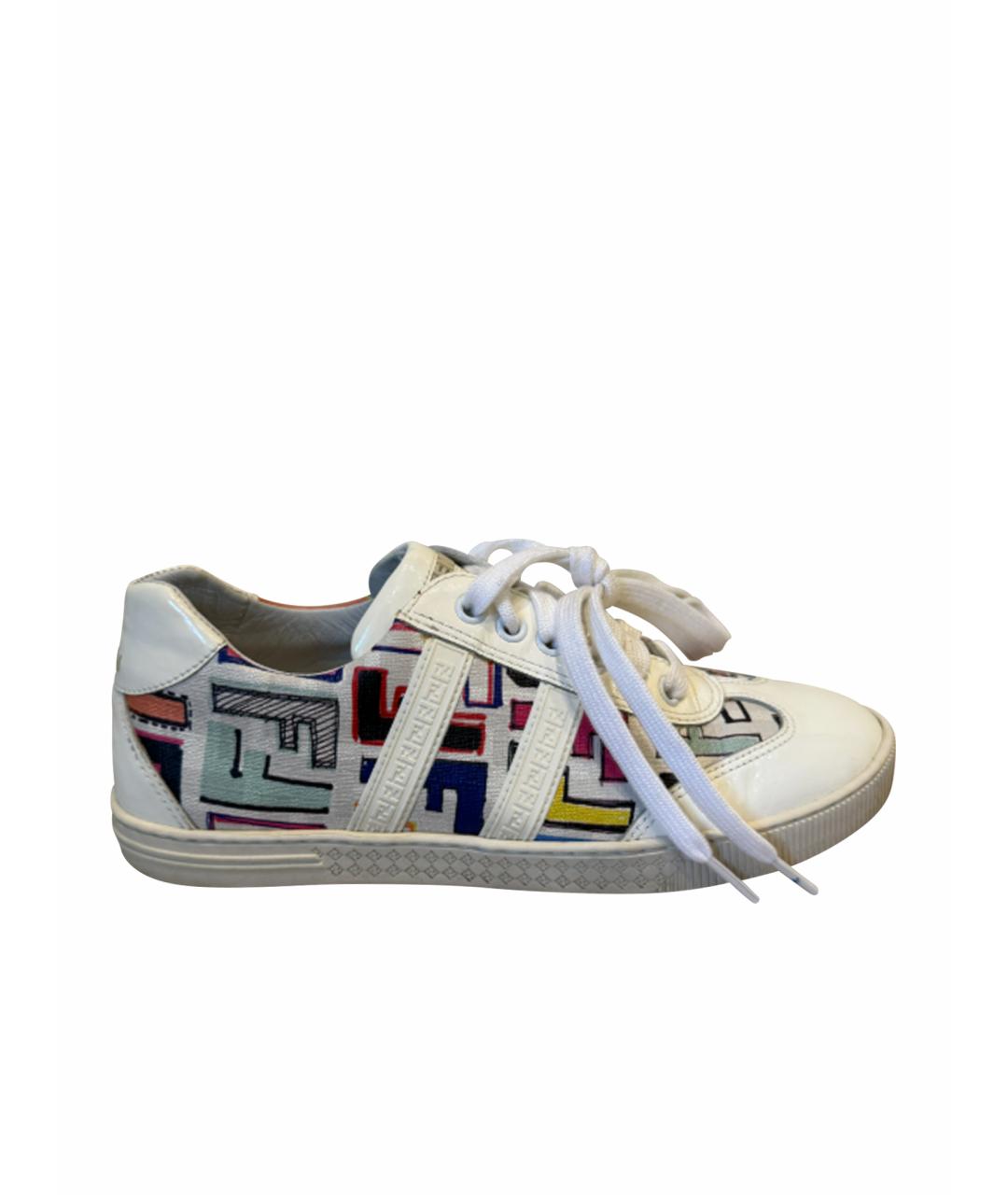 FENDI Мульти кеды, фото 1