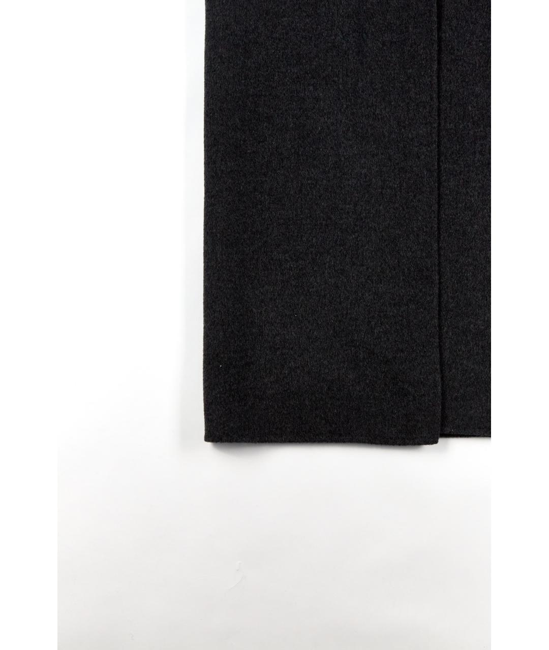 ACNE STUDIOS Серое шерстяное пальто, фото 4