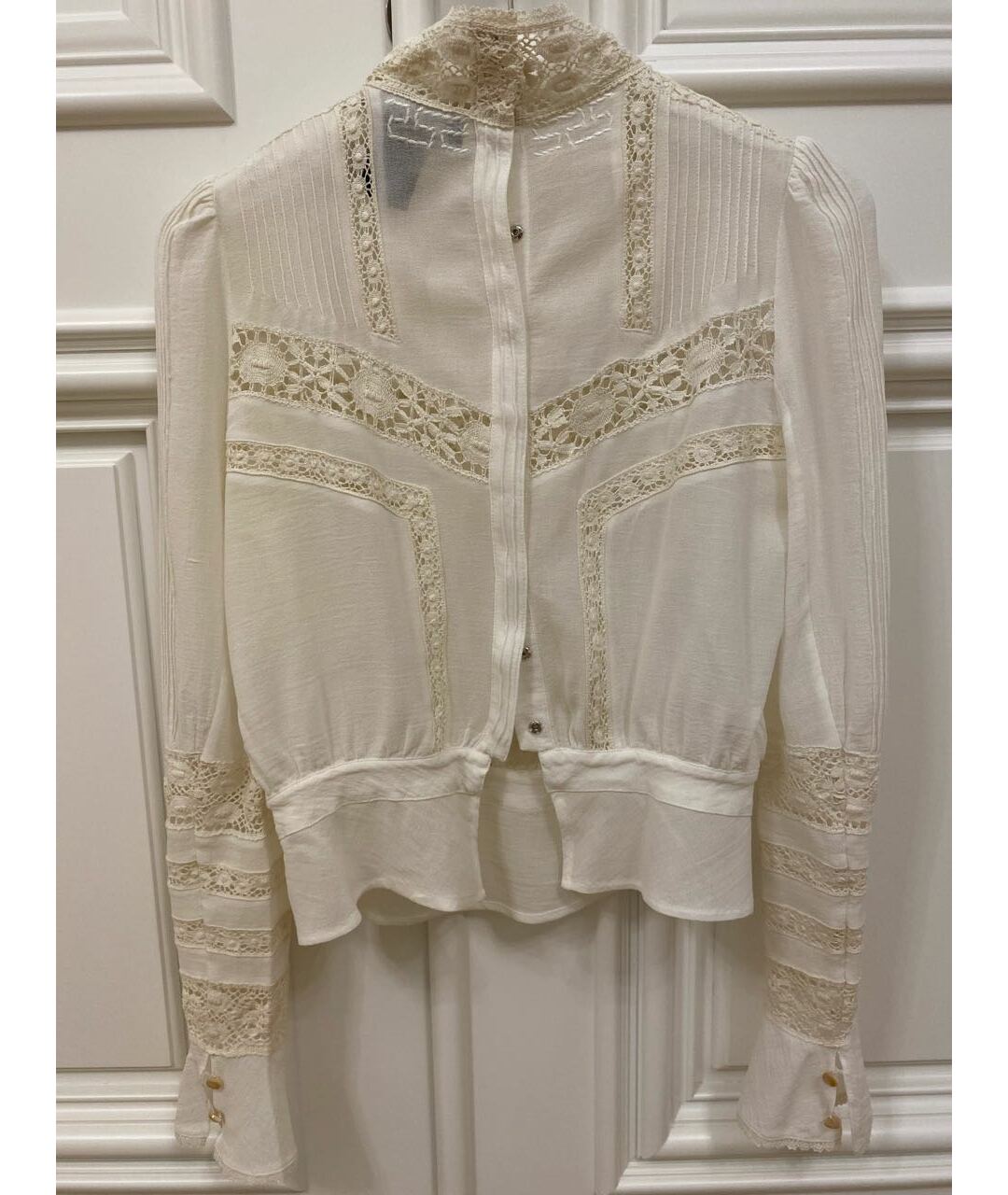 ISABEL MARANT Бежевая креповая рубашка, фото 2