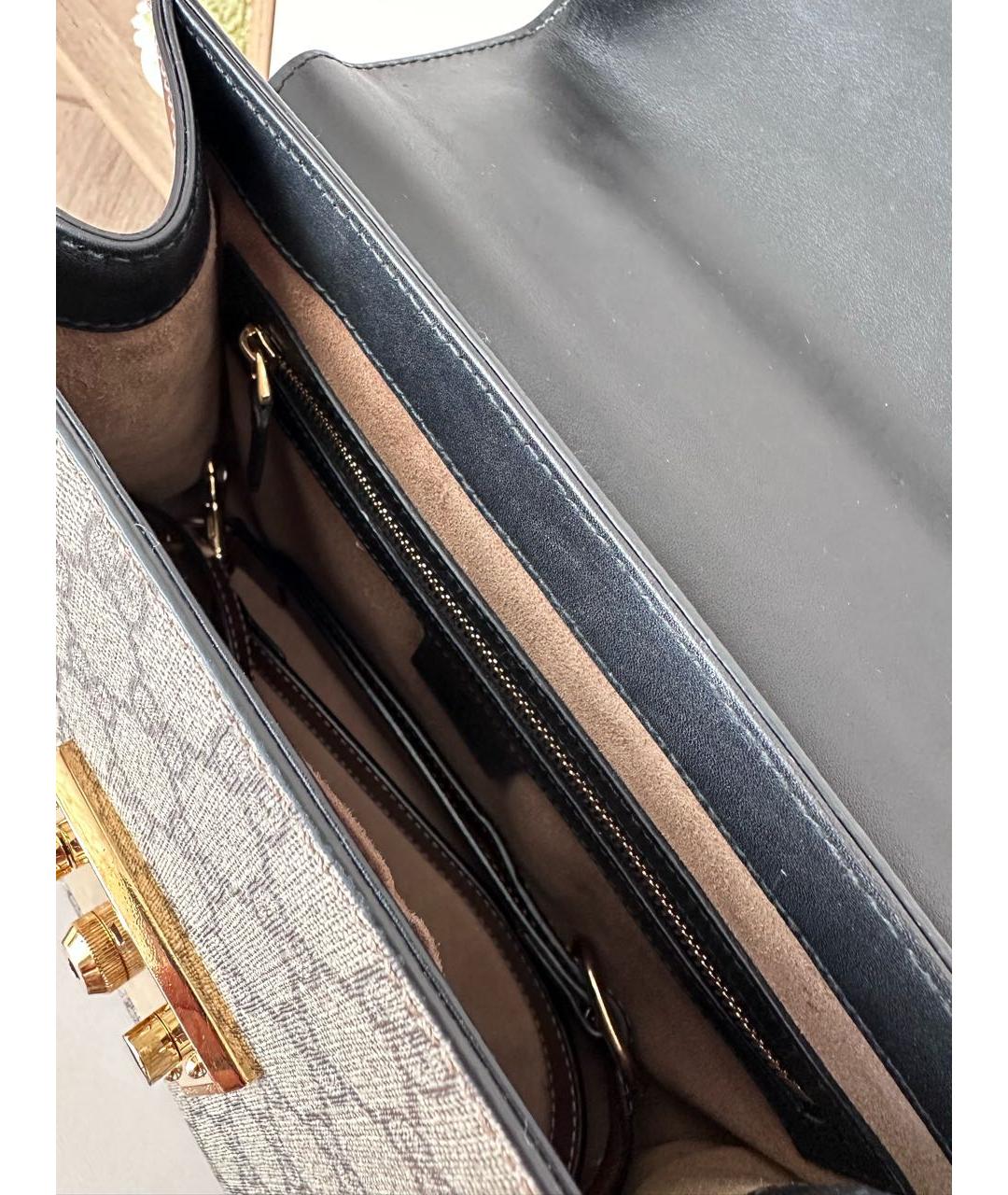 GUCCI Мульти кожаная сумка с короткими ручками, фото 4