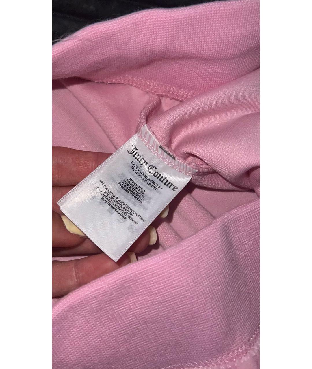 JUICY COUTURE Розовый полиэстеровый спортивные костюмы, фото 8