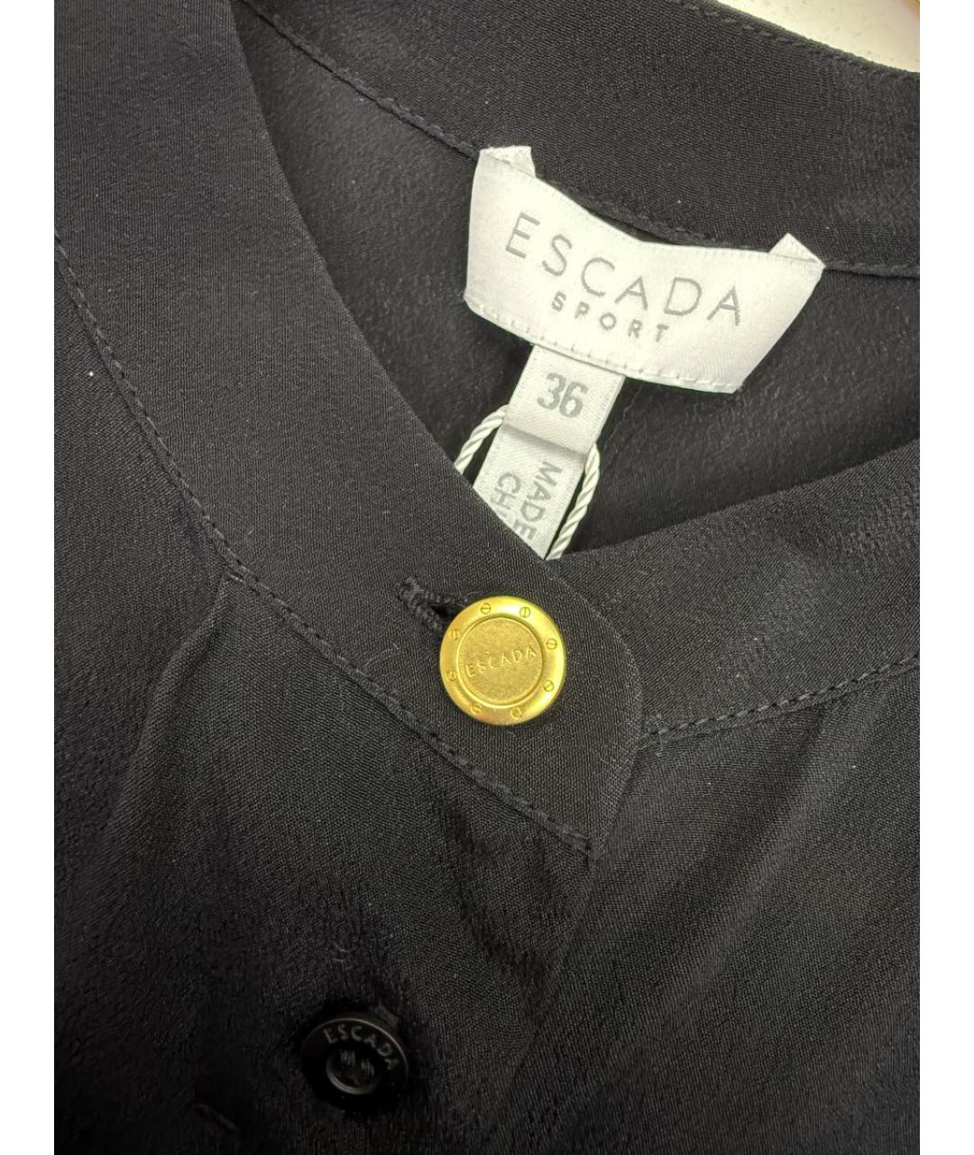 ESCADA Черная блузы, фото 3