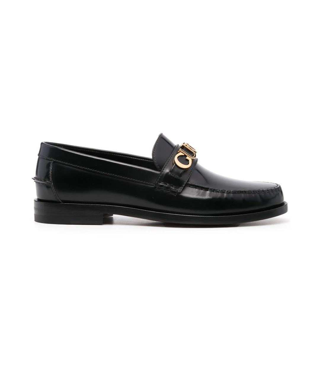 GUCCI Черные кожаные лоферы, фото 7