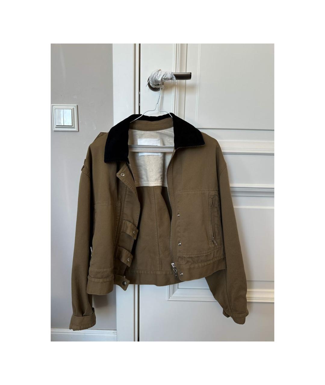ISABEL MARANT ETOILE Хаки куртка, фото 5