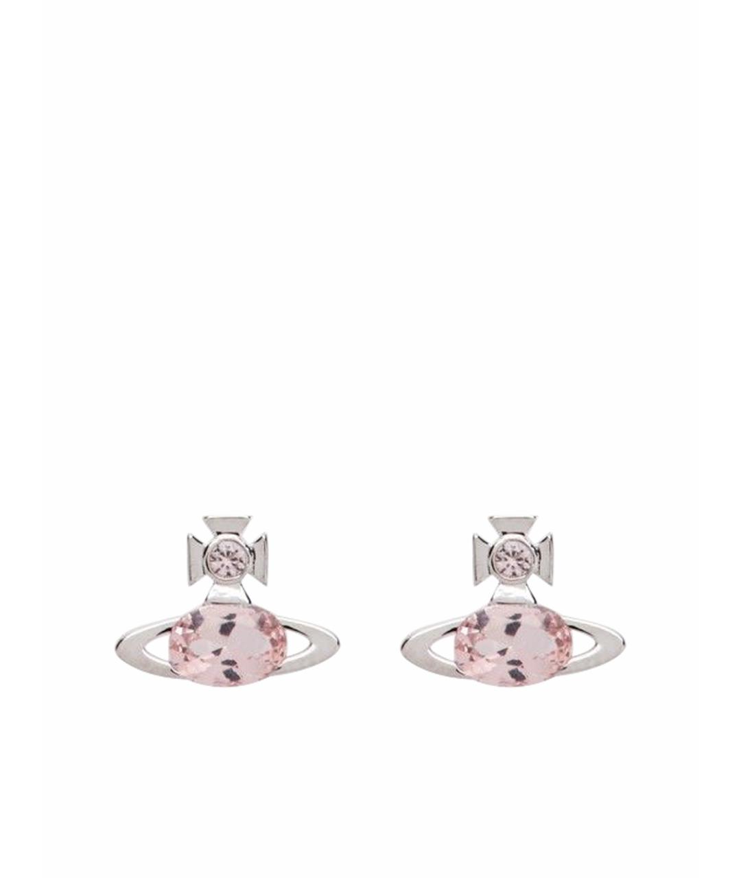 VIVIENNE WESTWOOD Серебряные металлические серьги, фото 1