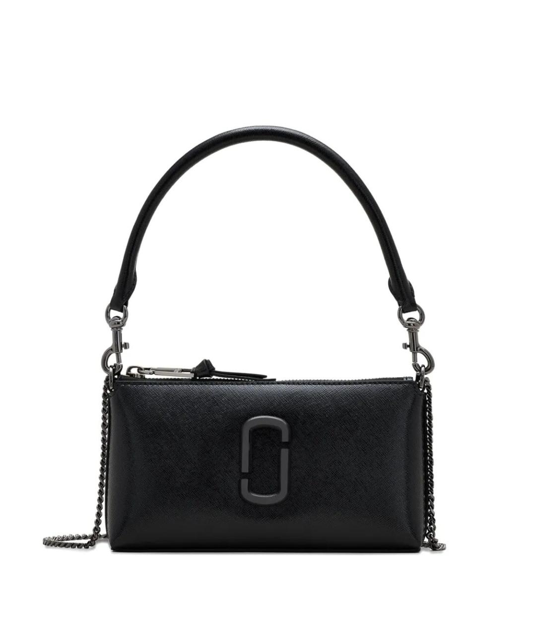 MARC JACOBS Черная кожаная сумка через плечо, фото 1