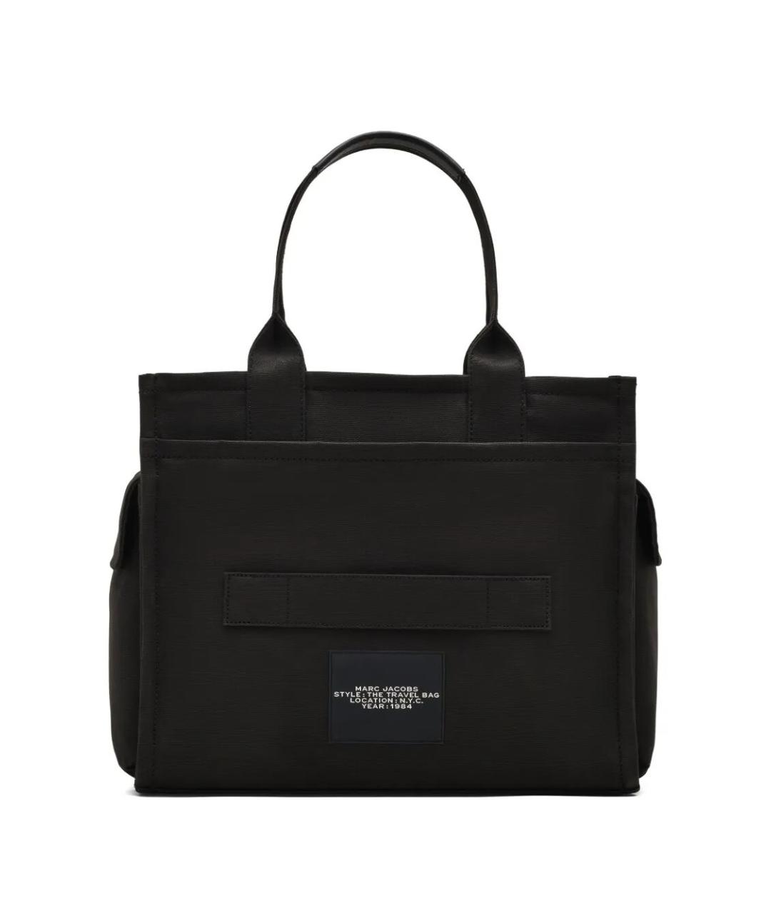 MARC JACOBS Черная хлопковая дорожная/спортивная сумка, фото 3