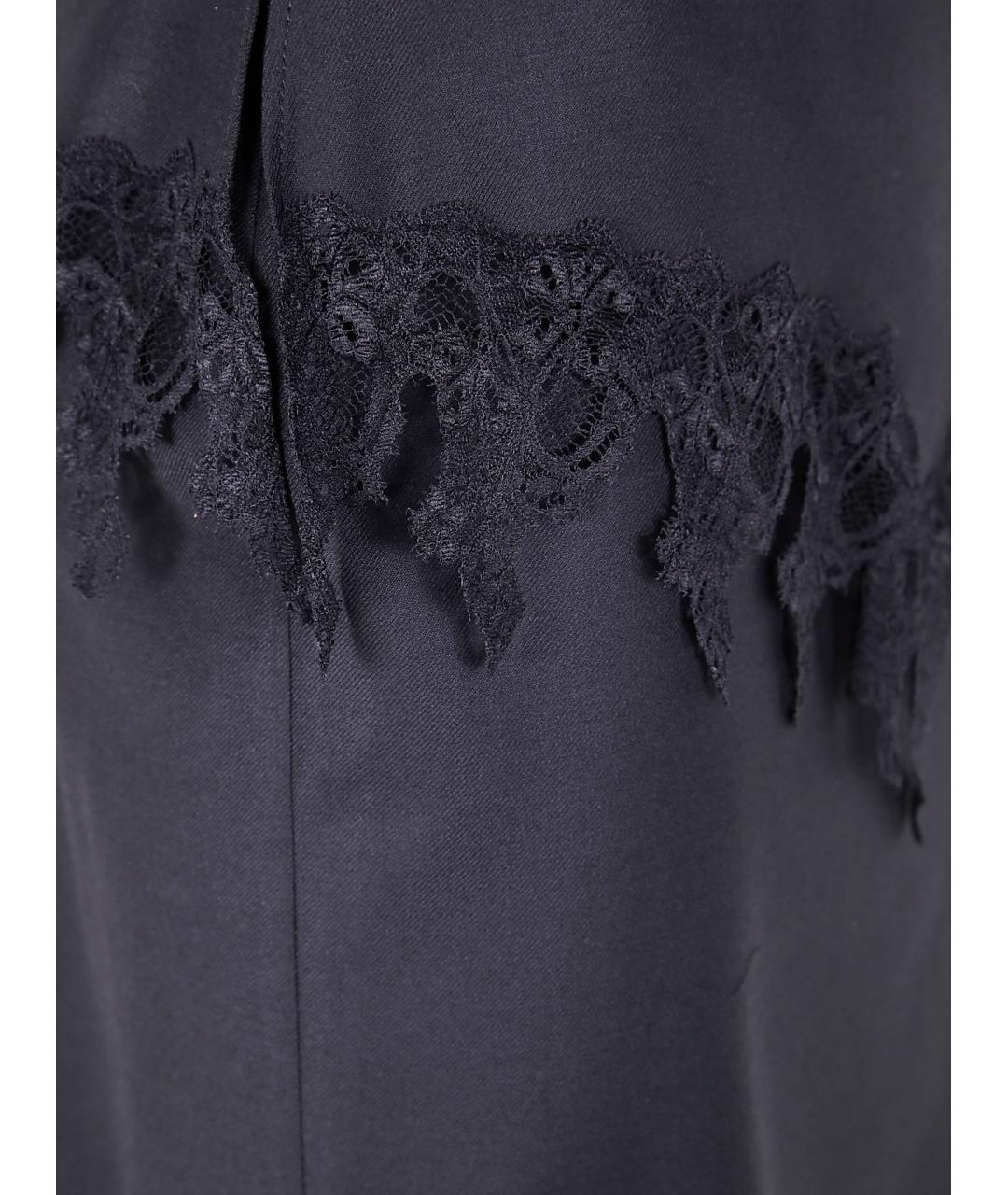BLUMARINE Черная юбка миди, фото 3
