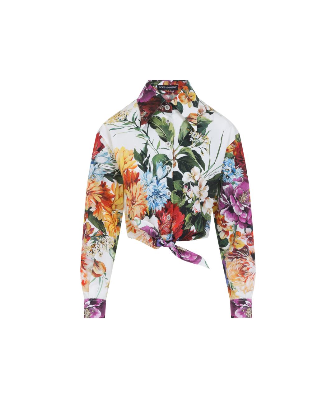DOLCE&GABBANA Мульти хлопковая рубашка, фото 1